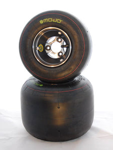 Set of Mojo D5 Slick Tyres