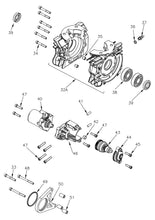 Load image into Gallery viewer, 32A W050/MRC Mini Rok complete crankcase with bearings
