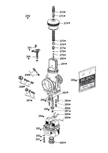 298 W53090 Adjustment gas valve screw kit